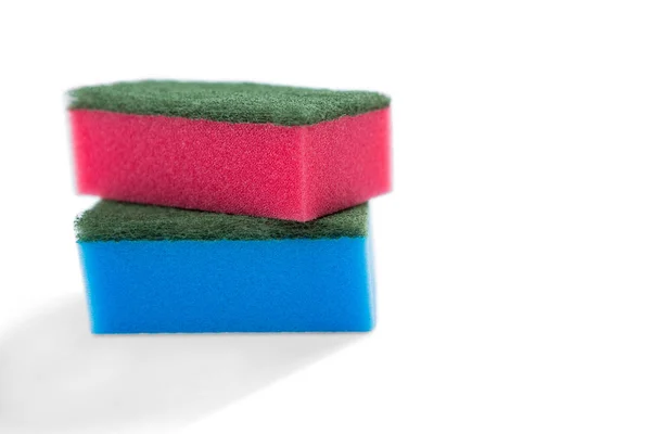 Close-up of multi colored sponges — Stock Photo, Image