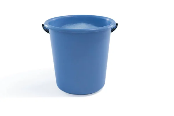 Close up of bucket containing soap sud — Stock Photo, Image