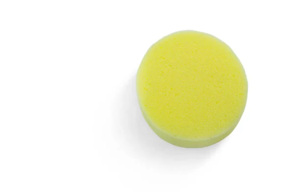 Overhead view of yellow sponge — Stock Photo, Image