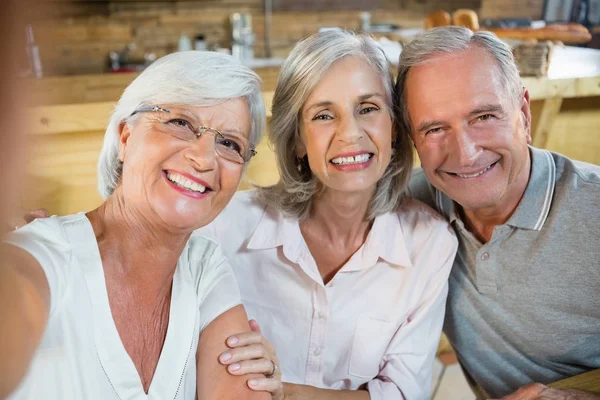 Group of senior friends having fun together — Stock Photo, Image