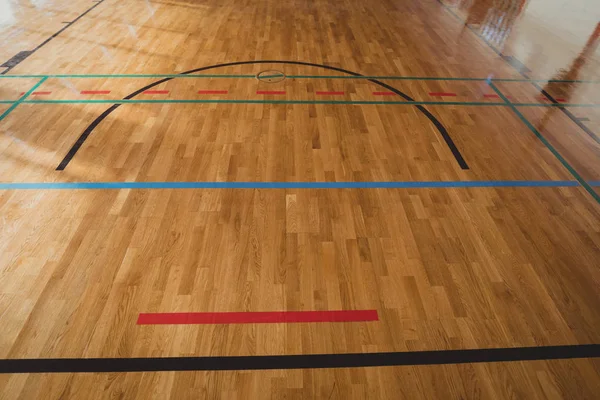 Cancha de baloncesto vacía —  Fotos de Stock