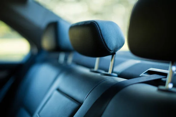 Close up back seats in car — Stock Photo, Image