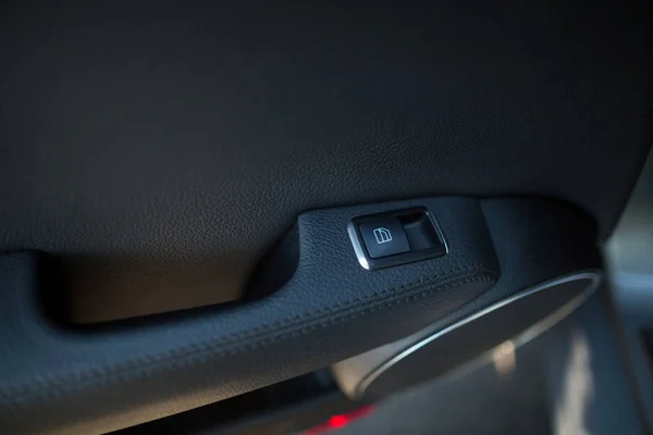 Window switch in car — Stock Photo, Image