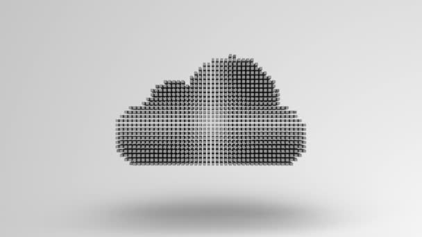 Felhő kiszámítható adatbiztonság — Stock videók