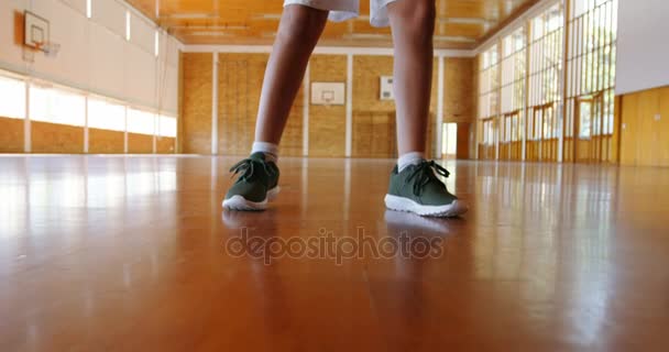 Écolier tenant basket — Video