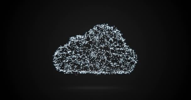 Datensicherheit durch Cloud Computing — Stockvideo