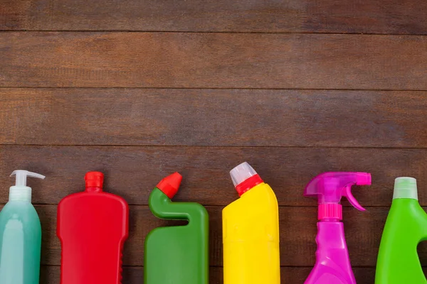 Varias botellas de detergente —  Fotos de Stock