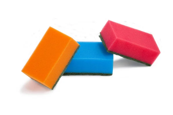 Colorful scouring pads — Stock Photo, Image