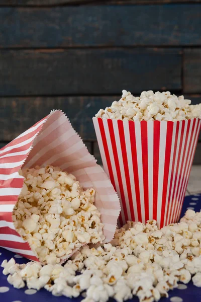 Popcorn s 4. července téma — Stock fotografie
