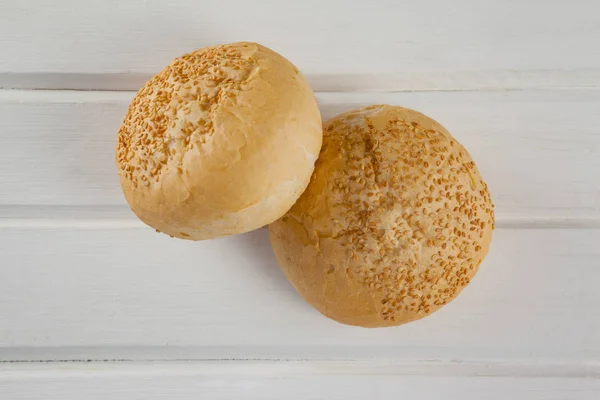 Zwei Brötchen für Burger — Stockfoto