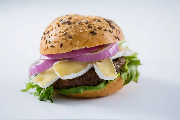 Burger mit Quark — Stockfoto