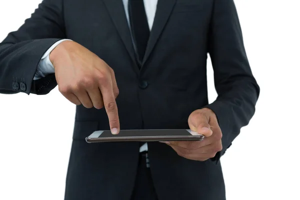 Businessman using digital table — Stock Photo, Image