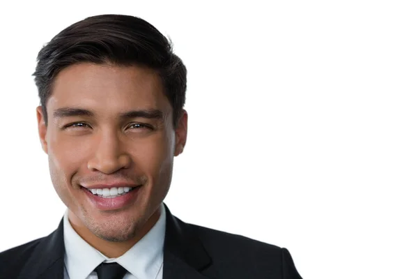 Young smiling businessman — Stock Photo, Image