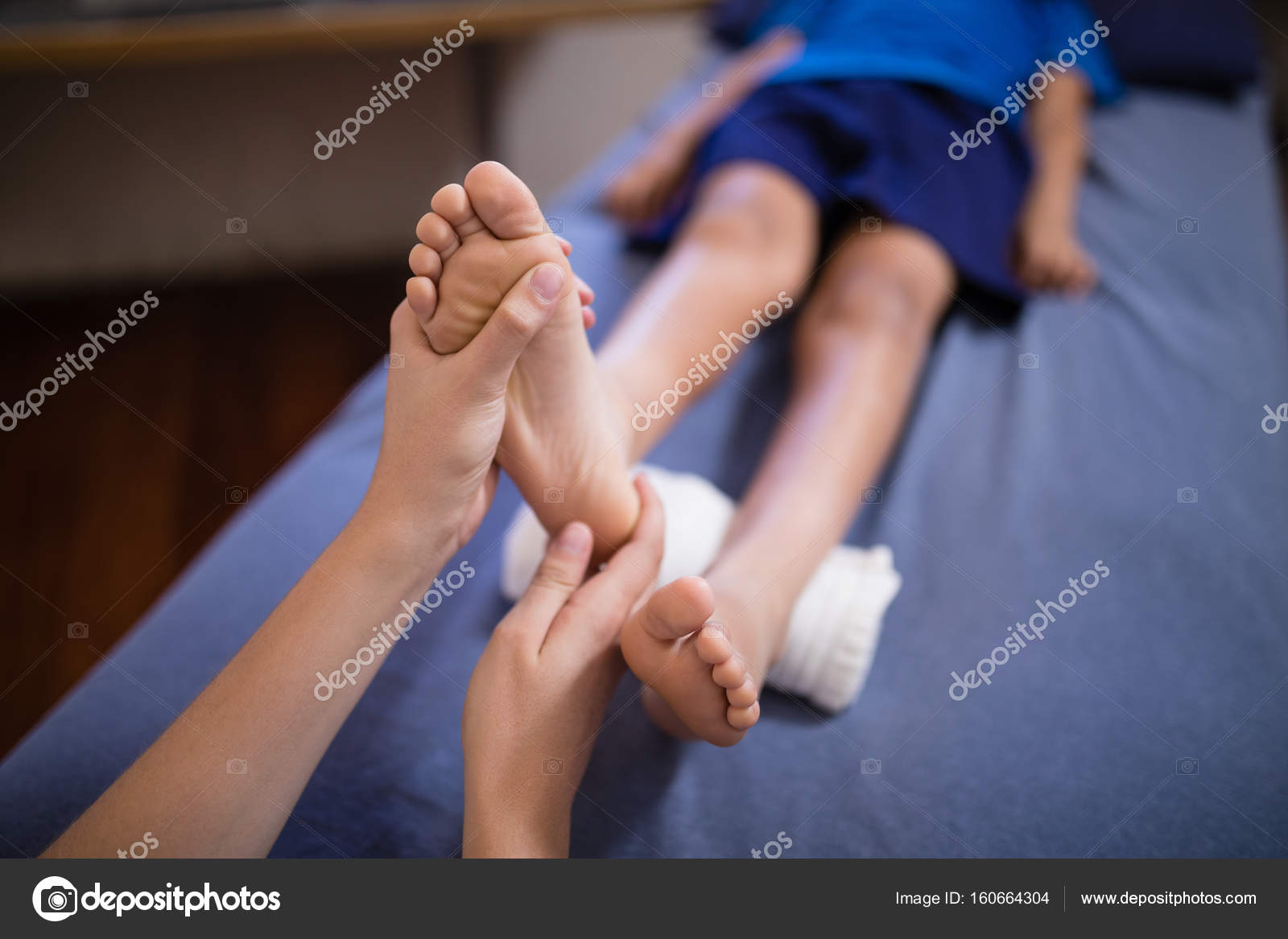Boy Feet Massage