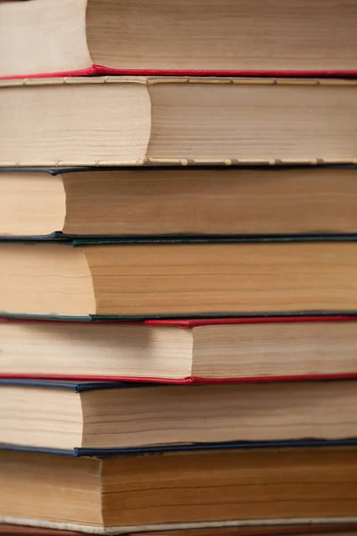 Stacked old books — Stock Photo, Image