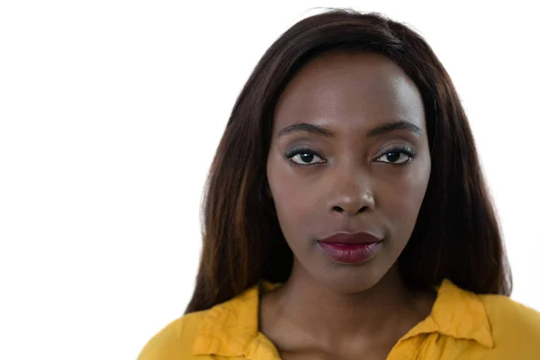 Young woman looking at camera — Stock Photo, Image