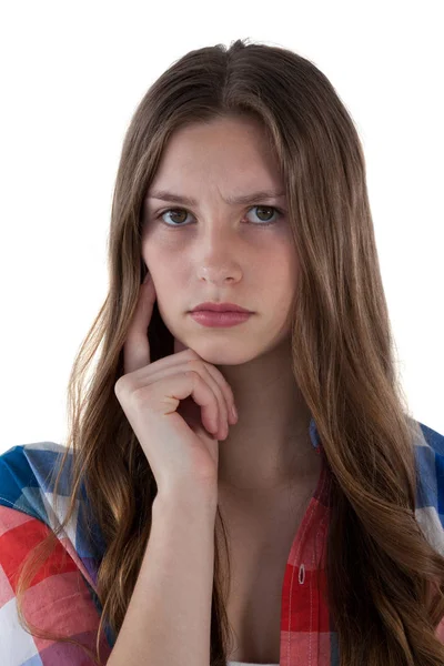 Ragazza adolescente in piedi — Foto Stock