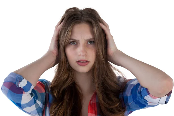 Ragazza adolescente in piedi — Foto Stock