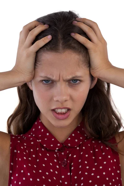 Teenage girl standing — Stock Photo, Image