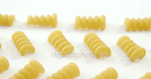 Close-up of torchietti pasta — Stock Video