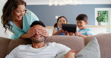 Image result for presenting gift to parents