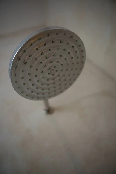 Shower head in bathroom — Stock Photo, Image