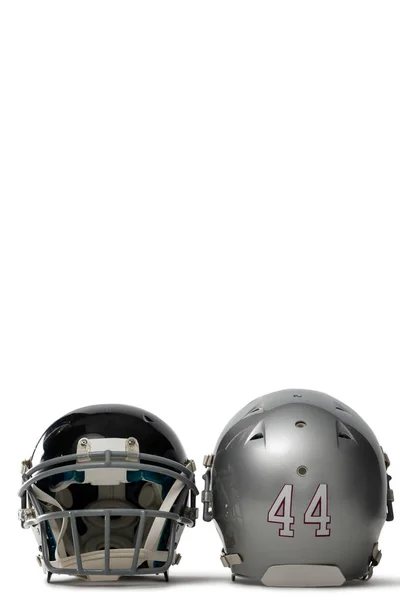 Close up of helmets on white — Stock Photo, Image