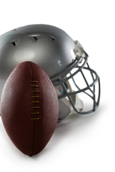 Football and sports helmet — Stock Photo, Image