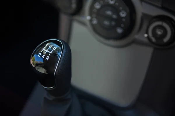 Car gear and dashboard — Stock Photo, Image