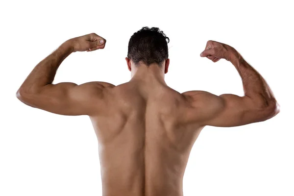 Sportowe osoba muskuły — Zdjęcie stockowe