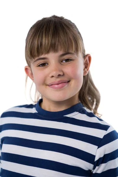 Portret van een schattig meisje — Stockfoto