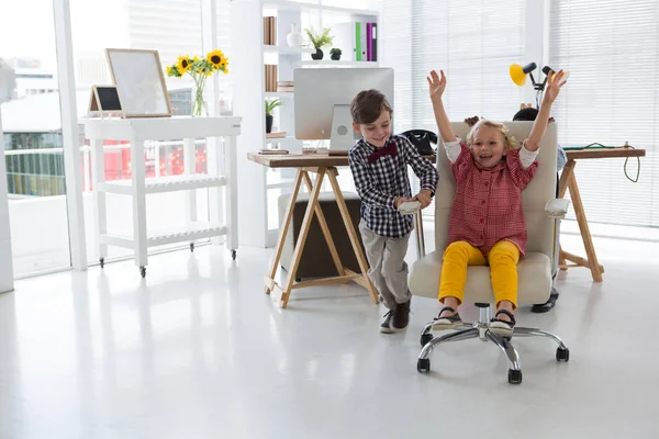 Cheerful kids having fun — Stock Photo, Image