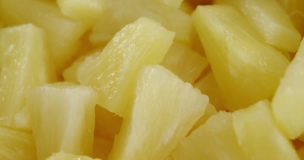 Närbild av ananas — Stockvideo