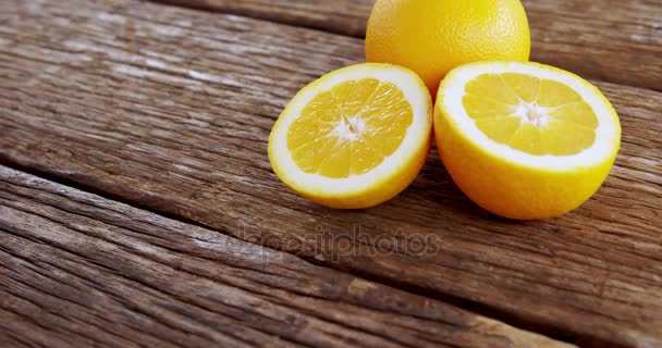 特写镜头的甜的酸橙 — 图库视频影像