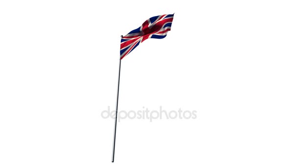 흰색 바탕에 영국 국기 — 비디오