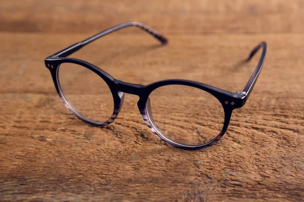 Szemüveg fa tábla — Stock Fotó