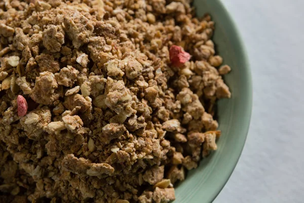 Close-up of granola in bowl — Stock Photo, Image