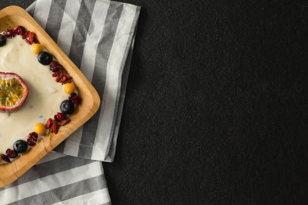 Colazione sana nel piatto — Foto Stock