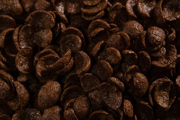 Close-up de flocos de chocolate — Fotografia de Stock