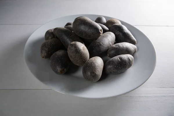 Sötpotatis i plattan — Stockfoto