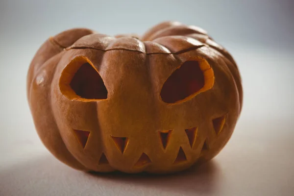 Zbliżenie na pomarańczowy jack o lantern — Zdjęcie stockowe