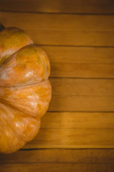 Vista aérea de la calabaza en la mesa —  Fotos de Stock