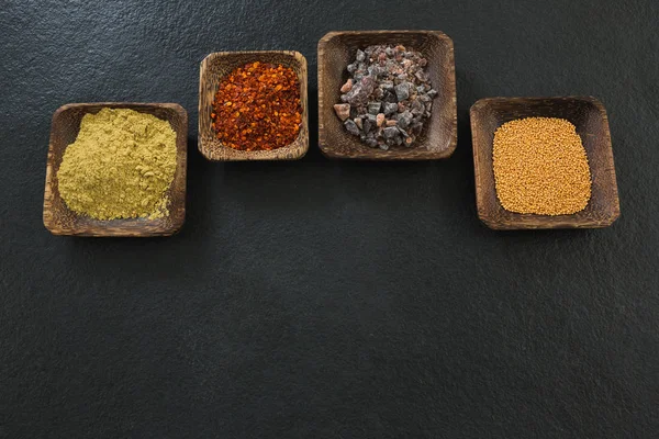 Various spices in bowl — Stock Photo, Image