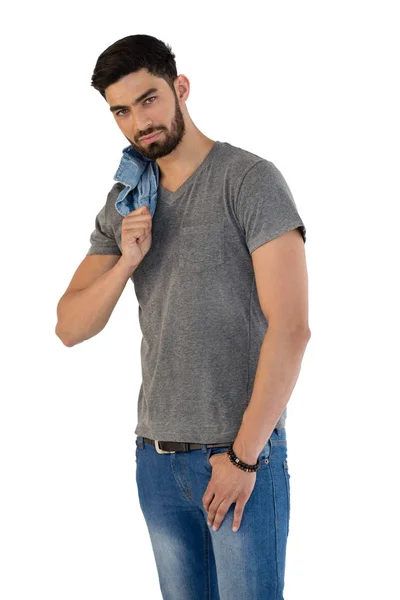 Hombre guapo posando — Foto de Stock