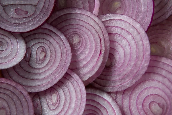 Fresh sliced onions Stock Picture
