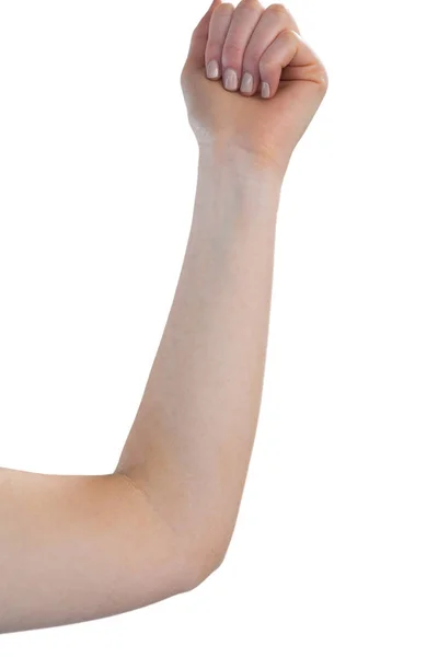 女性に手をトリミング — ストック写真