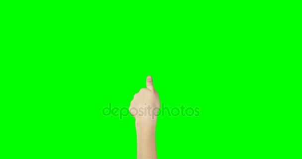 Personne faisant geste de la main — Video