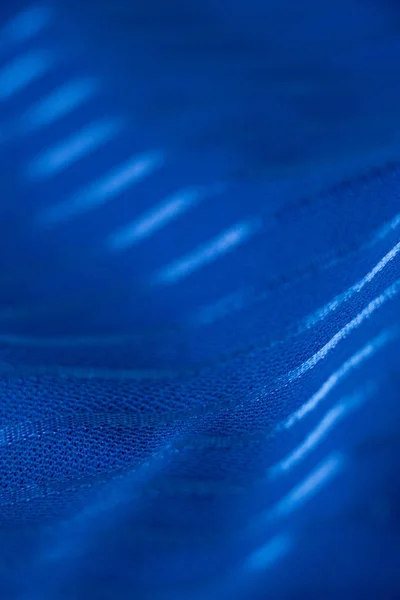 Close-up of blue textile — Stock Photo, Image