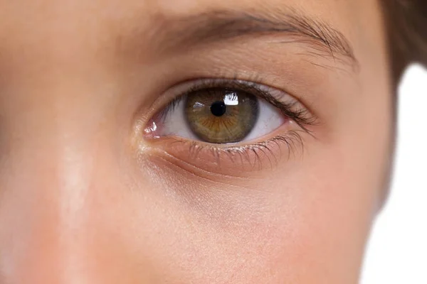 Niño con ojos de avellana — Foto de Stock