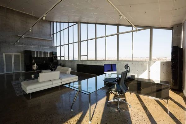 Interior of empty creative office — Stock Photo, Image